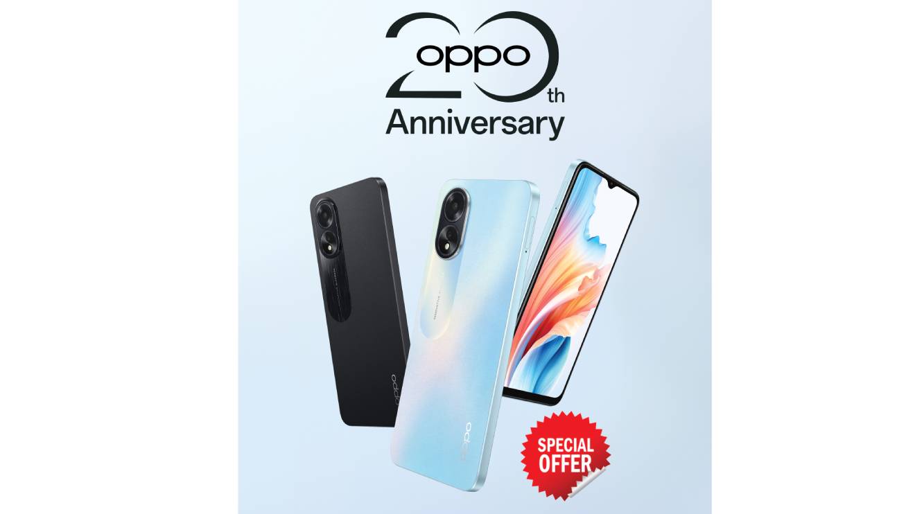 OPPO A18 series on special offer. PHOTO/COURTESY